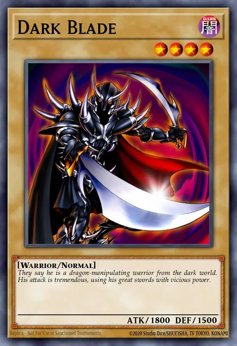 Dark Blade trading card