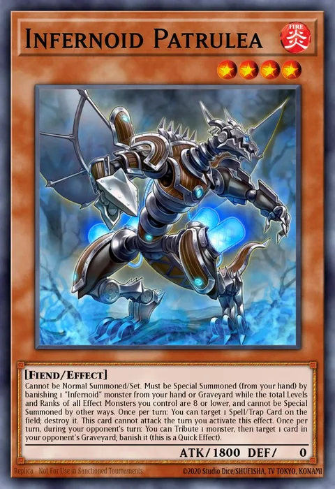 Infernoid Patrulea trading card