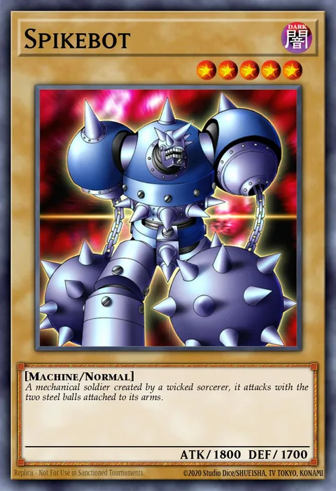 Spikebot trading card