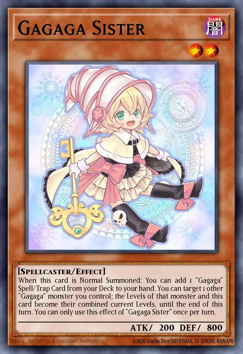 Gagaga Sister trading card