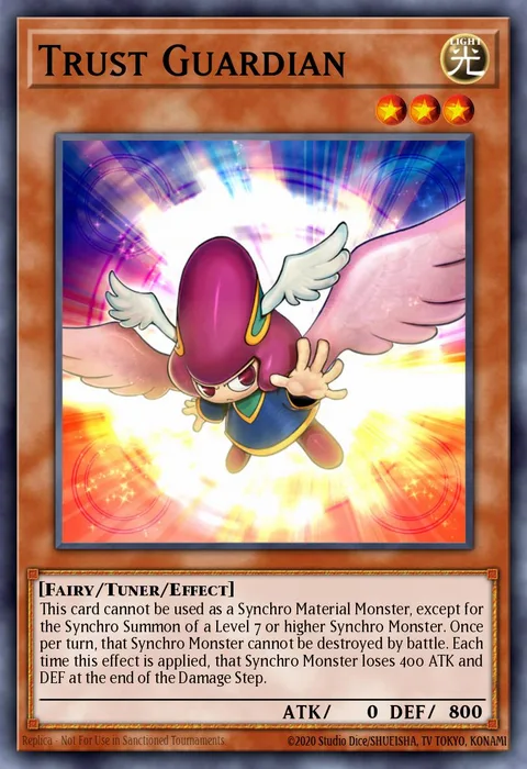 Trust Guardian trading card
