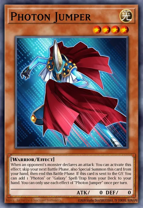 Photon Jumper trading card