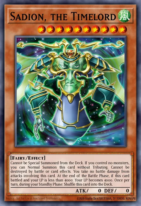 Sadion, the Timelord trading card