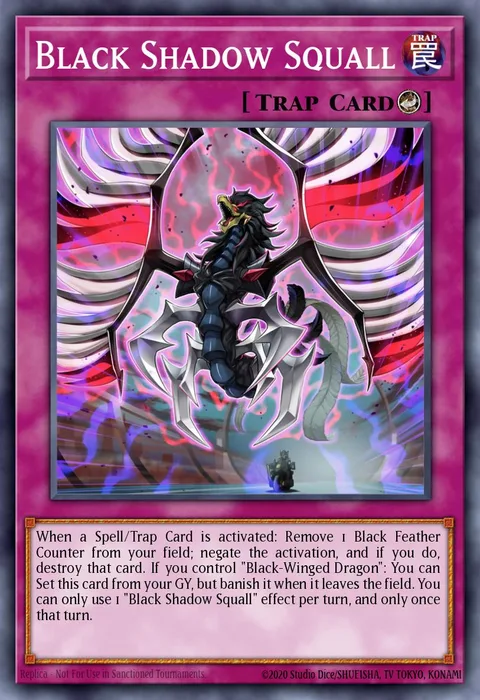 Black Shadow Squall trading card