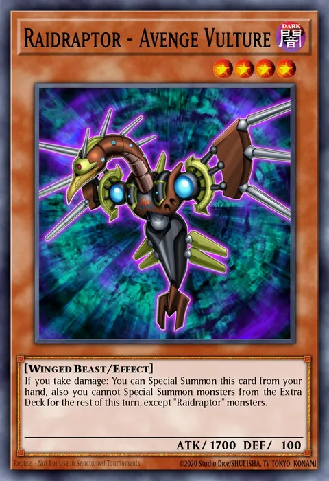 Raidraptor - Avenge Vulture trading card