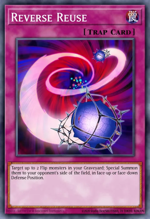 Reverse Reuse trading card
