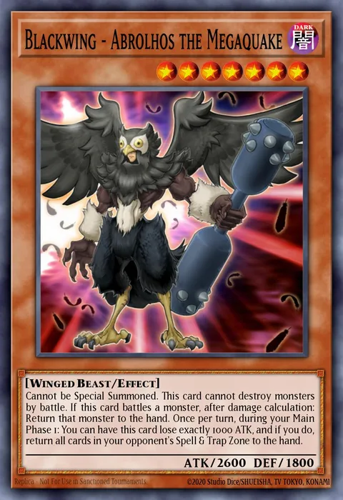 Blackwing - Abrolhos the Megaquake trading card
