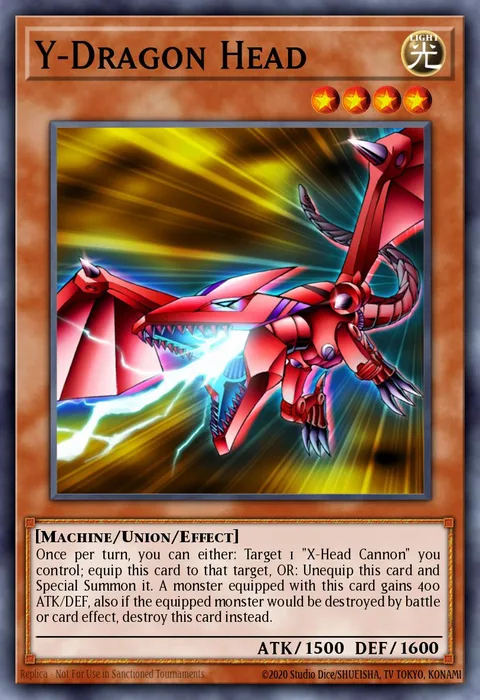 Y-Dragon Head trading card