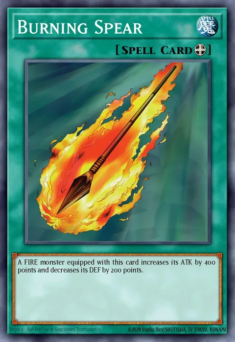 Burning Spear trading card