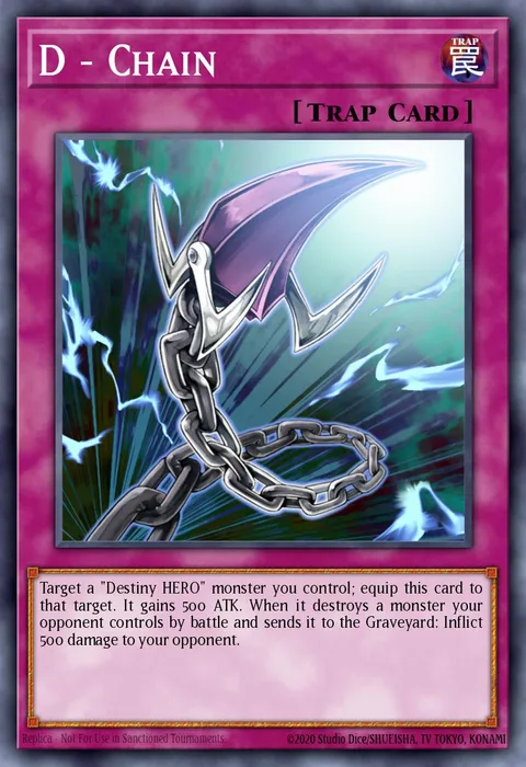 D - Chain trading card