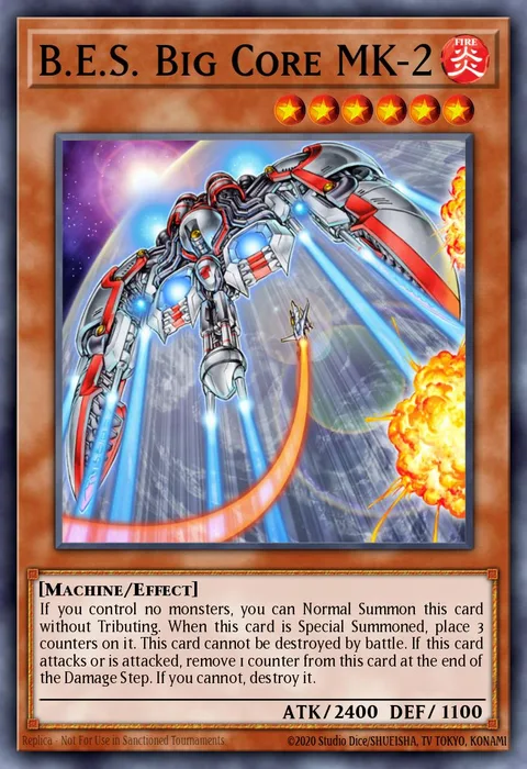 B.E.S. Big Core MK-2 trading card