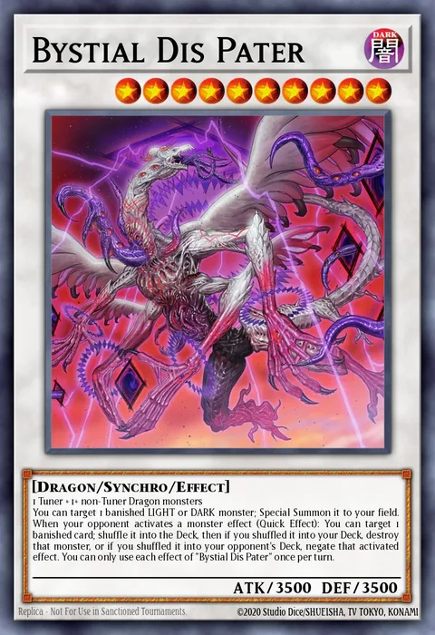 Bystial Dis Pater trading card
