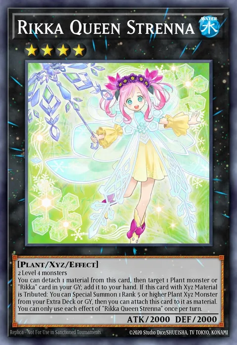 Rikka Queen Strenna trading card