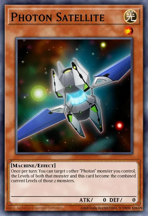 Photon Satellite trading card