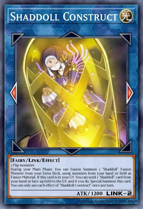 Shaddoll Construct trading card