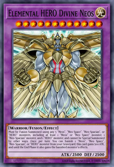 Elemental HERO Divine Neos trading card
