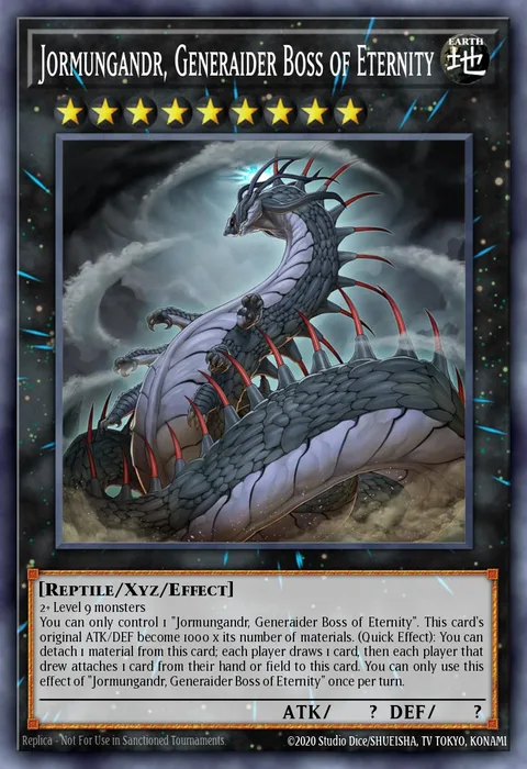 Jormungandr, Generaider Boss of Eternity trading card