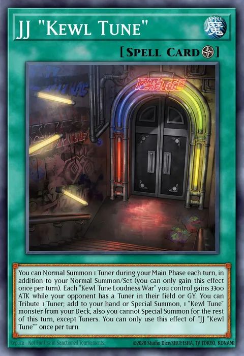 JJ "Kewl Tune" trading card