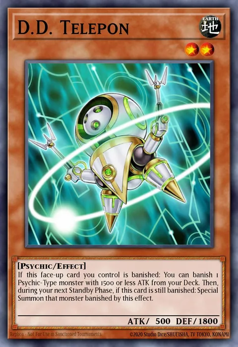 D.D. Telepon trading card