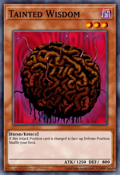 Tainted Wisdom trading card