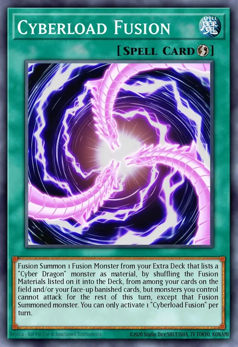 Cyberload Fusion trading card