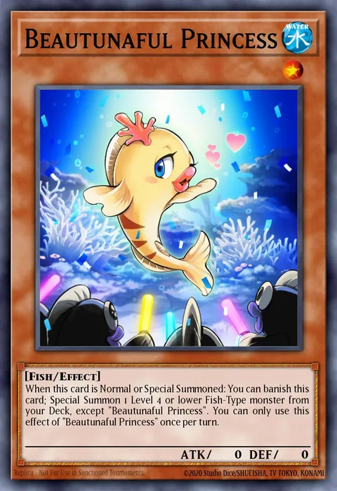Beautunaful Princess trading card