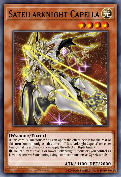 Satellarknight Capella trading card