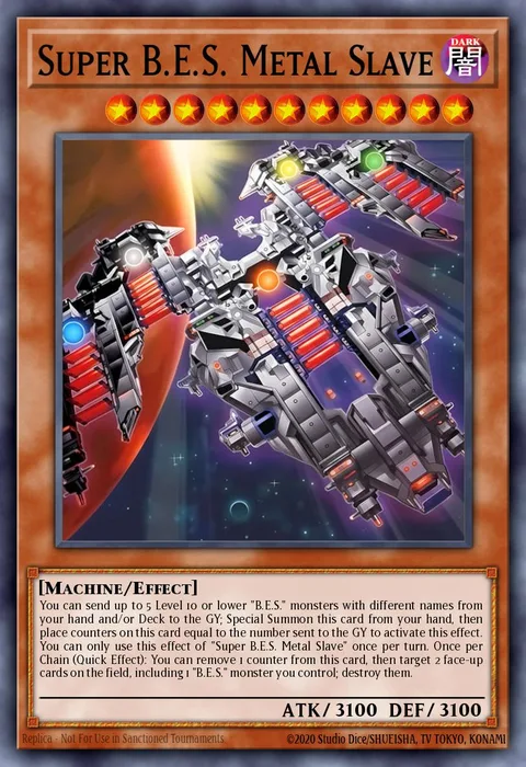 Super B.E.S. Metal Slave trading card