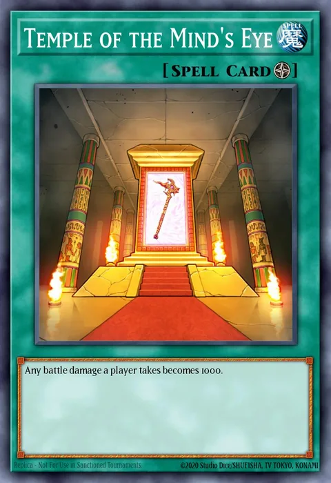 Temple of the Mind's Eye trading card