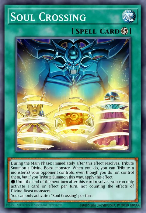 Soul Crossing trading card