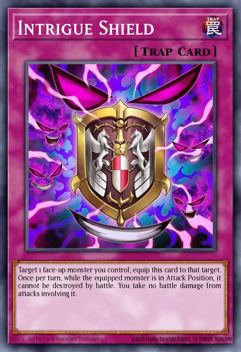 Intrigue Shield trading card