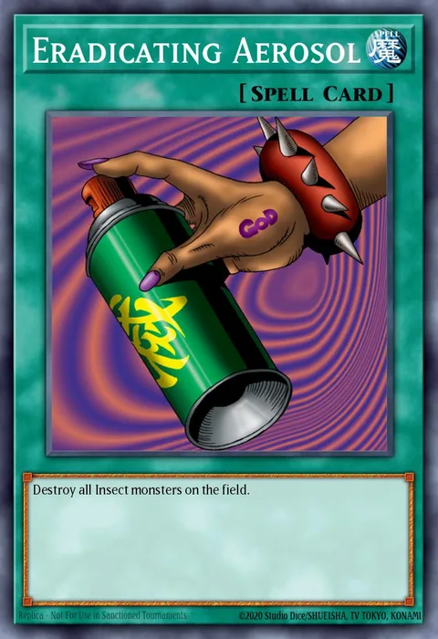 Eradicating Aerosol trading card