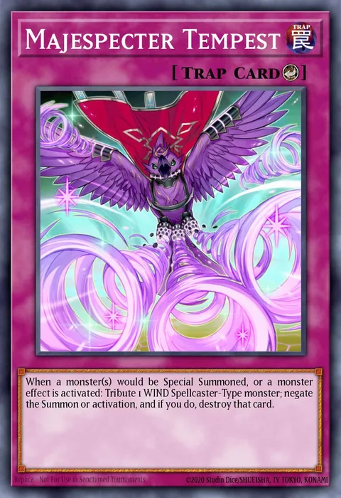 Majespecter Tempest trading card