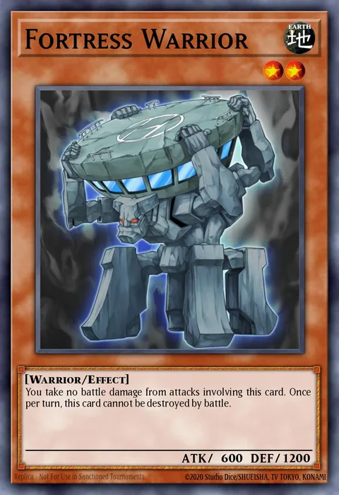Fortress Warrior trading card