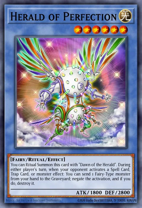 Herald of Perfection trading card