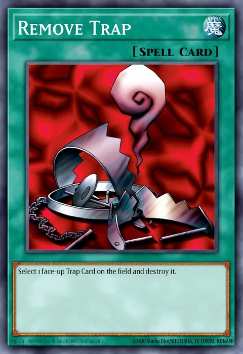 Remove Trap trading card