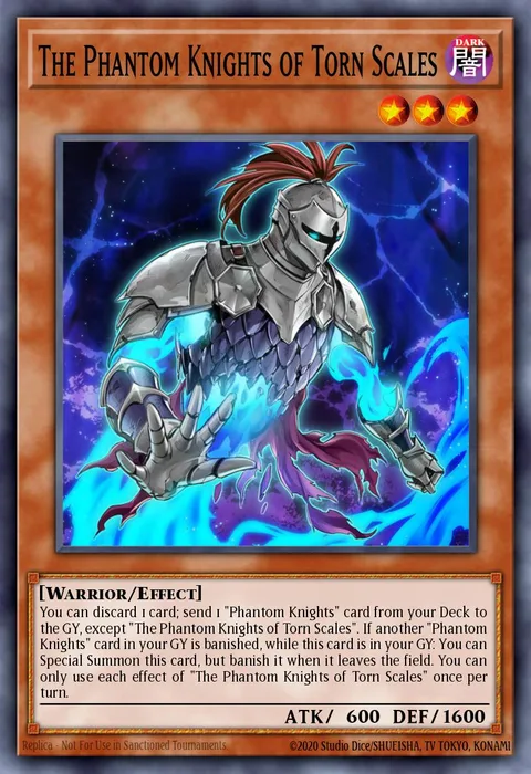 The Phantom Knights of Torn Scales trading card