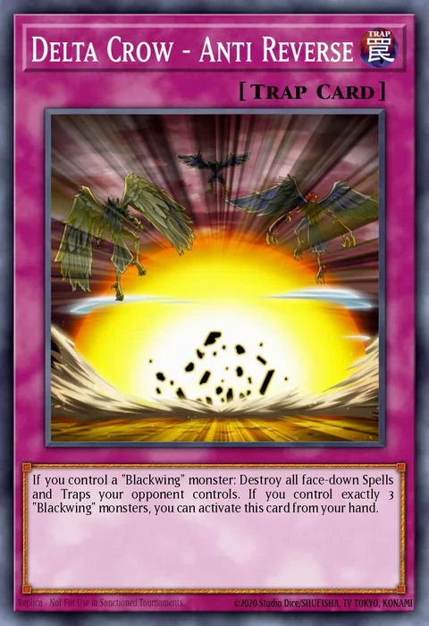 Delta Crow - Anti Reverse trading card