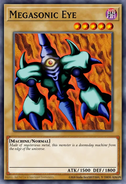 Megasonic Eye trading card