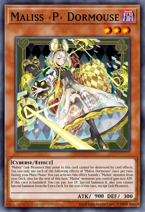 Maliss <P> Dormouse trading card