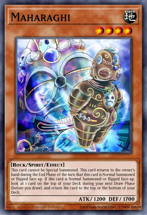 Maharaghi trading card