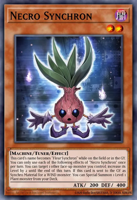 Necro Synchron trading card