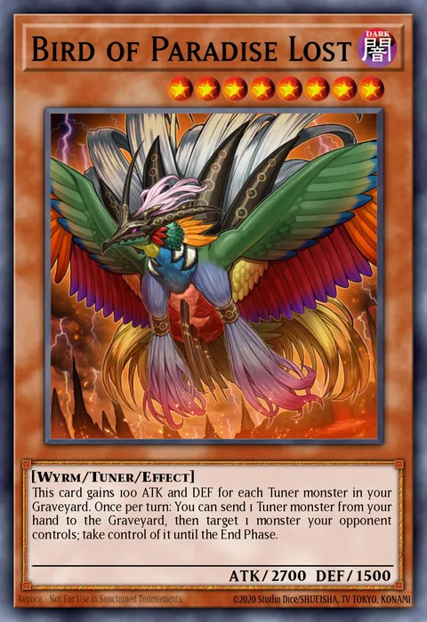 Bird of Paradise Lost trading card