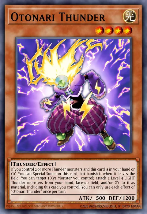 Otonari Thunder trading card