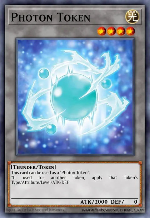 Photon Token trading card