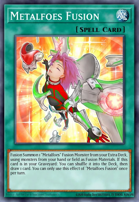 Metalfoes Fusion trading card