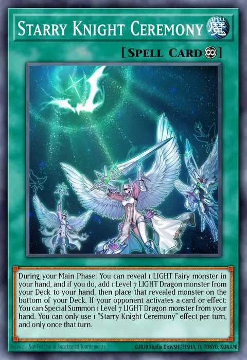 Starry Knight Ceremony trading card