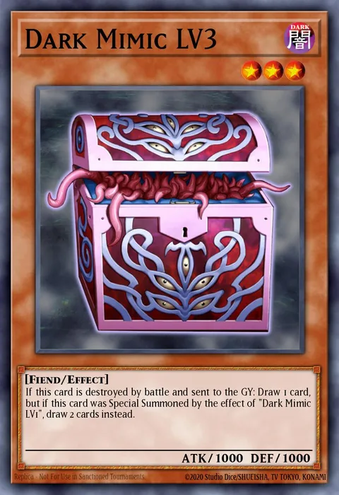 Dark Mimic LV3 trading card