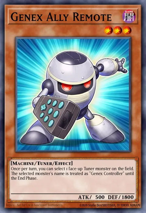 Genex Ally Remote trading card