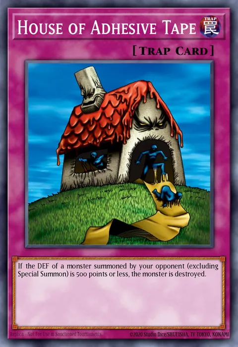 House of Adhesive Tape trading card